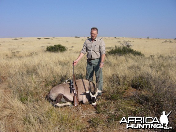 Hunting Gemsbok South Africa