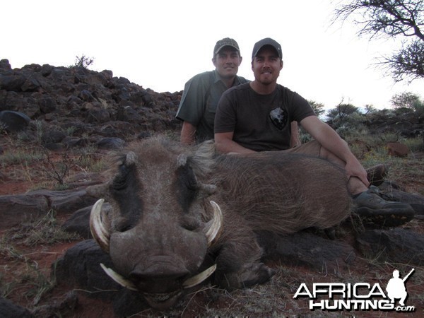 Warthog hunt with Wintershoek Johnny Vivier Safaris