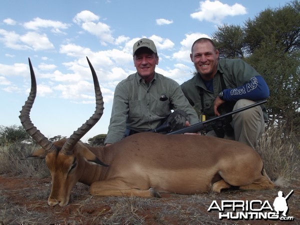 Impala hunt with Wintershoek Johnny Vivier Safaris