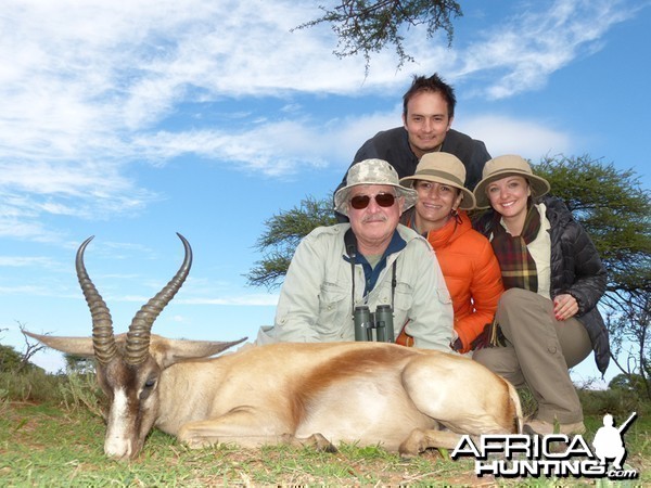 Copper Springbok hunt with Wintershoek Johnny Vivier Safaris