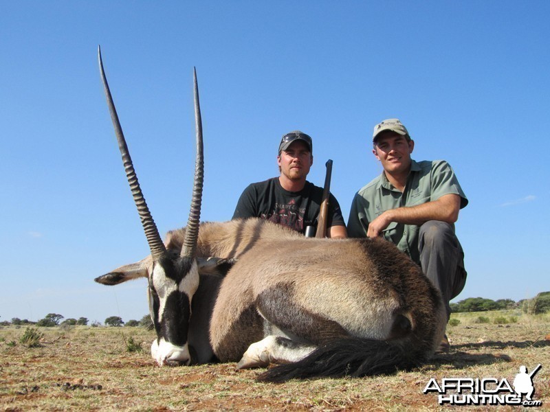 Gemsbok hunt with Wintershoek Johnny Vivier Safaris