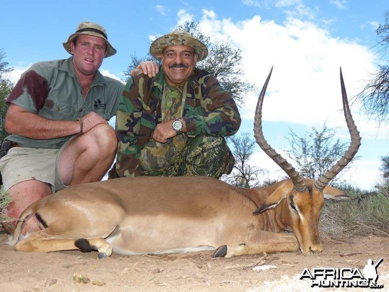 Impala hunt with Wintershoek Johnny Vivier Safaris