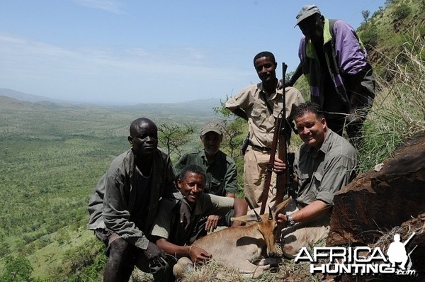 Hunting Chanler Mountain Reedbuck Ethiopia