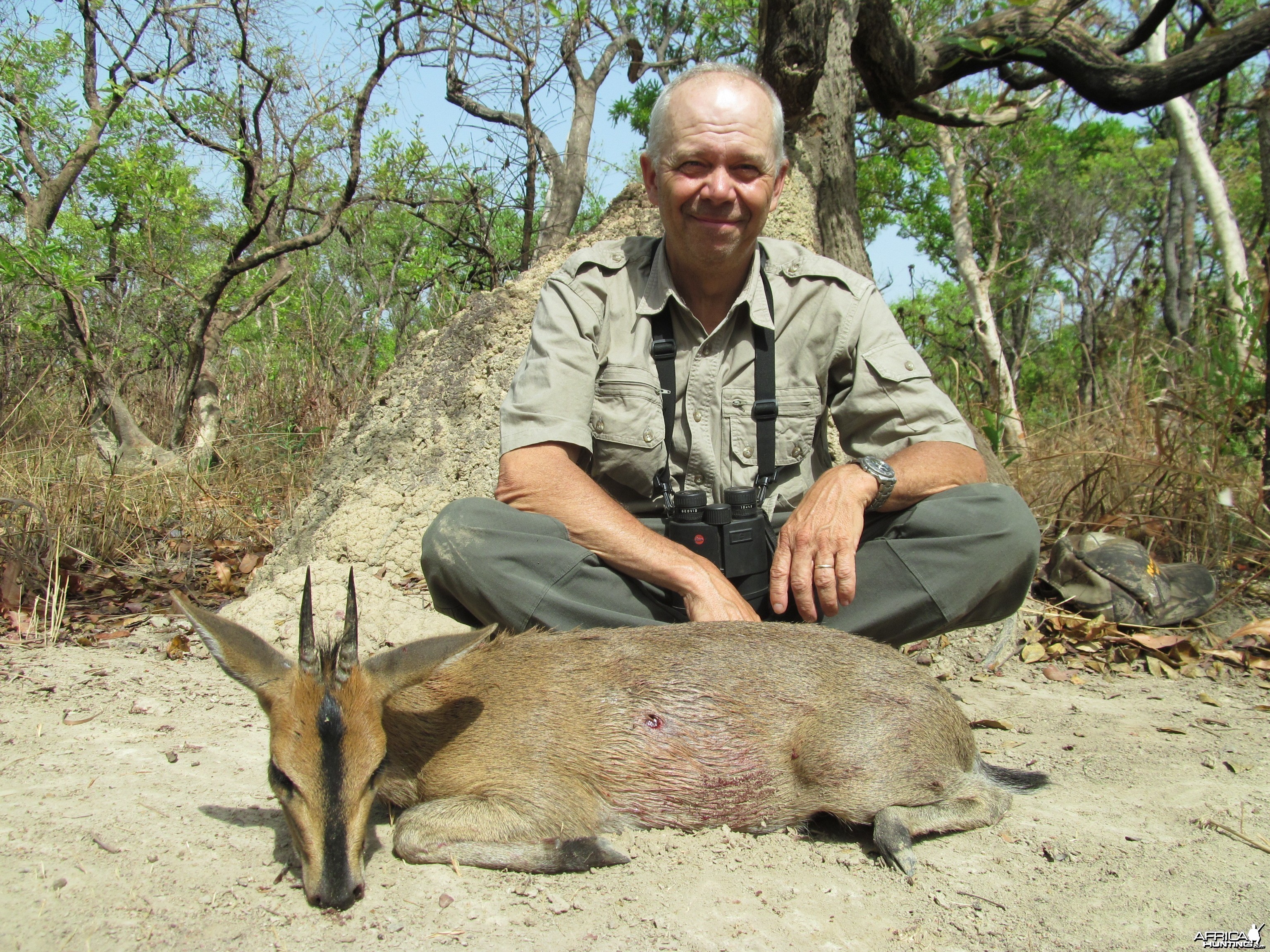 Duiker hunt with CAWA in CAR