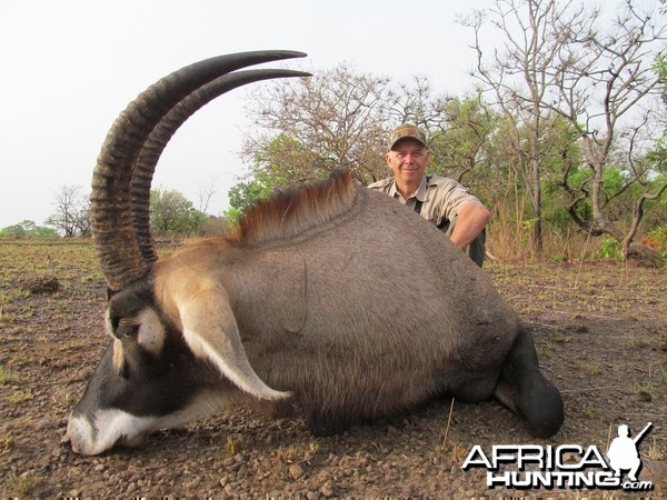 Roan Antelope hunt with CAWA in CAR