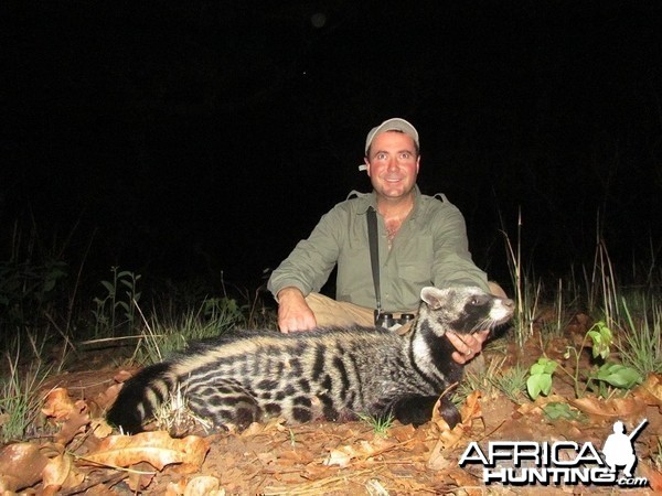 Civet hunt with CAWA in CAR