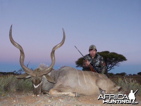 Kudu hunt with Wintershoek Johnny Vivier Safaris