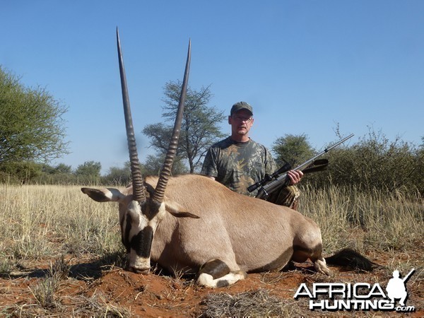 Gemsbok hunt with Wintershoek Johnny Vivier Safaris