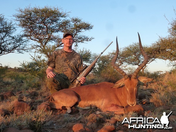 Impala hunt with Wintershoek Johnny Vivier Safaris