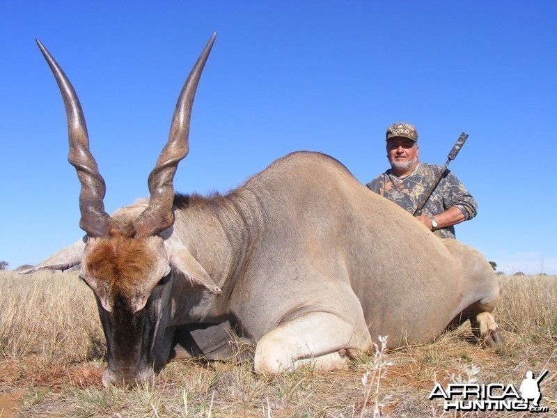 Eland hunt with Wintershoek Johnny Vivier Safaris