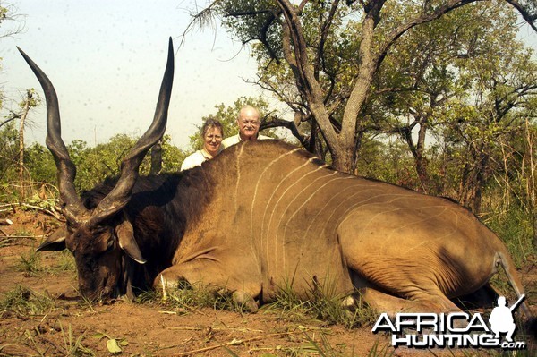 Hunting Giant Eland in CAR