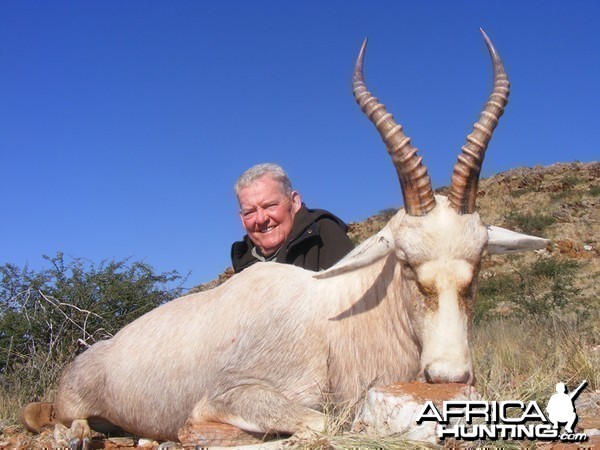 White Blesbuck hunt with Wintershoek Johnny Vivier Safaris