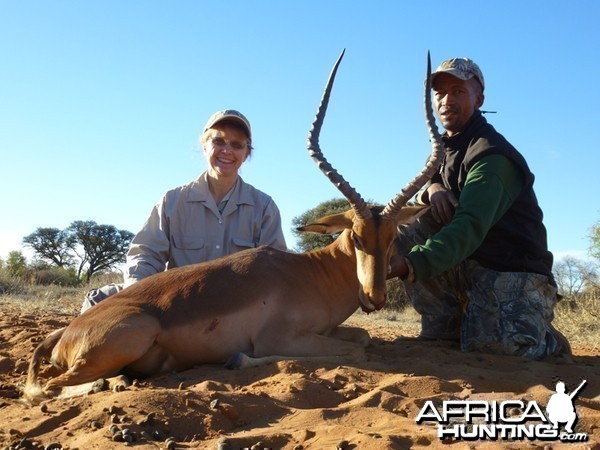 Impala hunt with Wintershoek Johnny Vivier Safaris