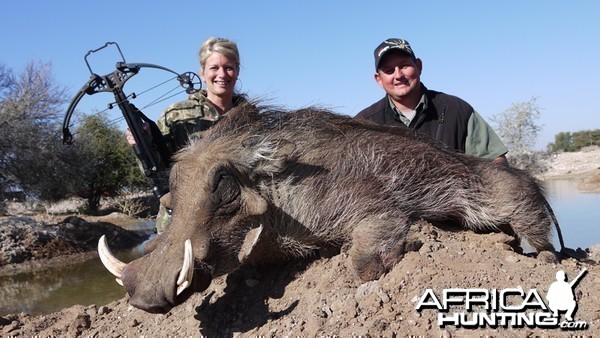 Warthog hunt with Wintershoek Johnny Vivier Safaris