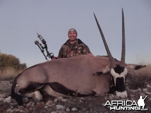 Gemsbok hunt with Wintershoek Johnny Vivier Safaris