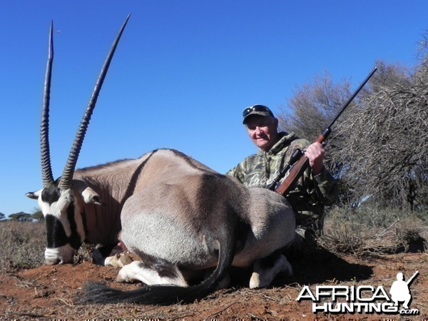 Gemsbok hunt with Wintershoek Johnny Vivier Safaris