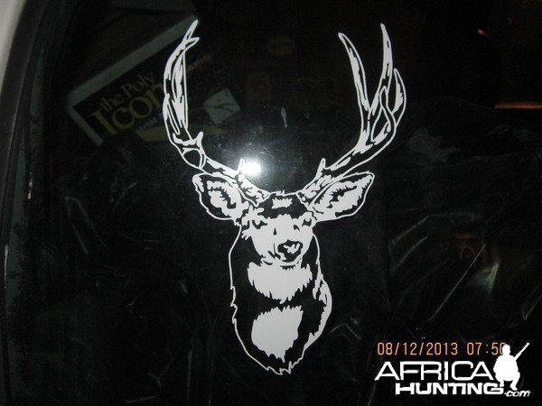 Mule Deer Decal Stickers