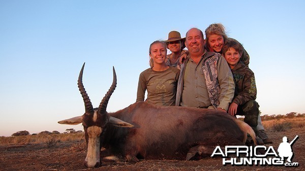 Blesbok hunt with Wintershoek Johnny Vivier Safaris