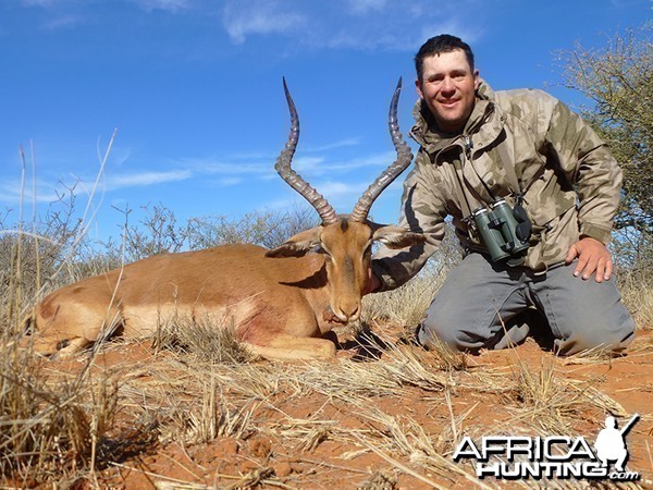 Impala hunt with Wintershoek Johnny Vivier Safaris