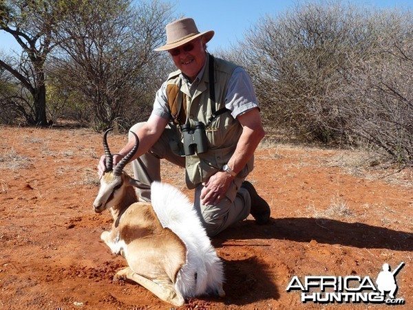 Springbok hunt with Wintershoek Johnny Vivier Safaris