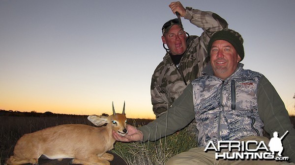 Steenbok hunt with Wintershoek Johnny Vivier Safaris