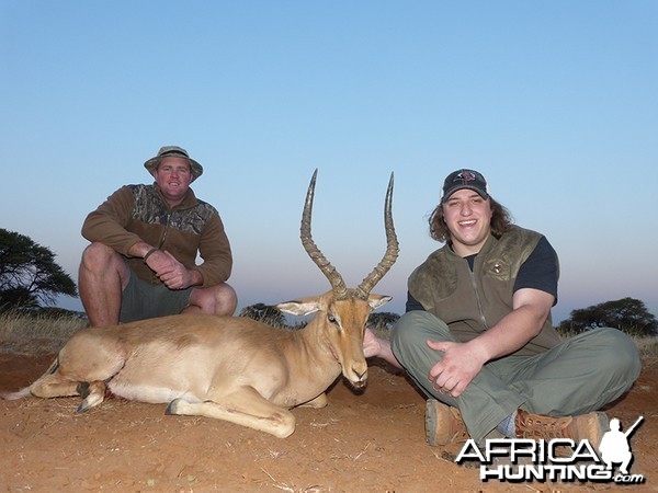 Impala hunt with Wintershoek Johnny Vivier Safaris