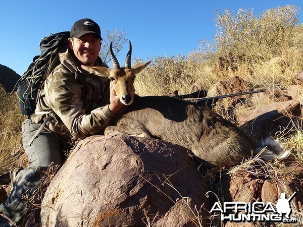 Reedbuck hunt with Wintershoek Johnny Vivier Safaris