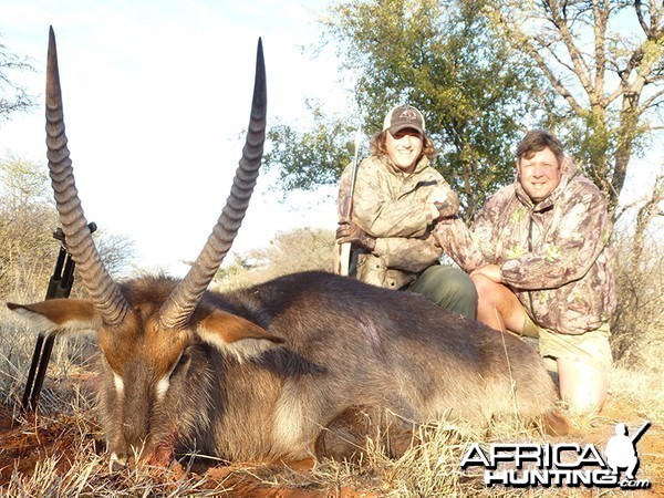 Waterbuck hunt with Wintershoek Johnny Vivier Safaris