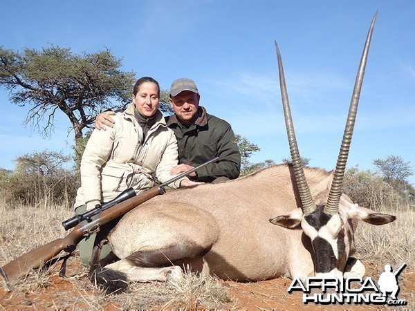 Gemsbok hunt with Wintershoek Johnny Vivier Safaris