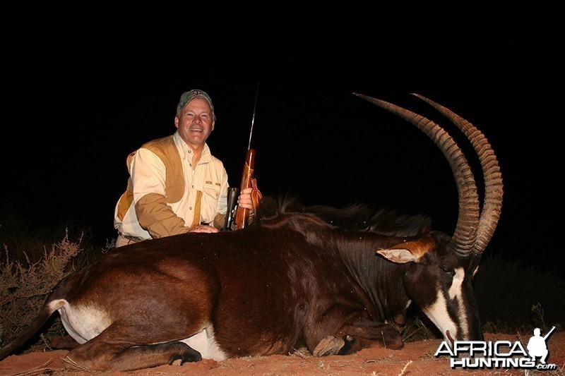 Sable hunt with Wintershoek Johnny Vivier Safaris