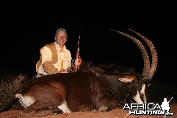 Sable hunt with Wintershoek Johnny Vivier Safaris