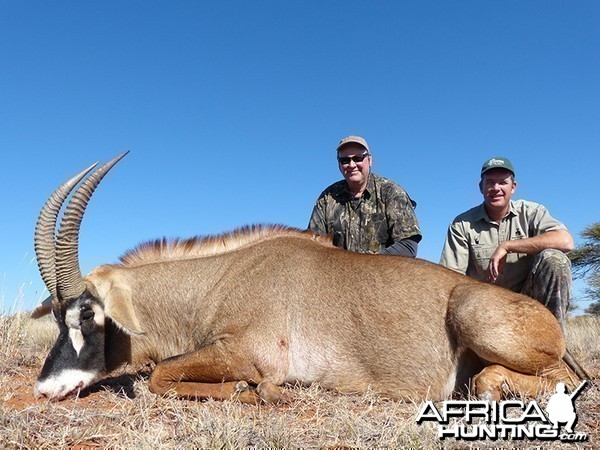 Roan hunt with Wintershoek Johnny Vivier Safaris