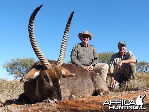 Waterbuck hunt with Wintershoek Johnny Vivier Safaris