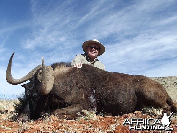 Black Wildebeest hunt with Wintershoek Johnny Vivier Safaris