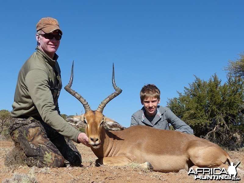Impala hunt with Wintershoek Johnny Vivier Safaris