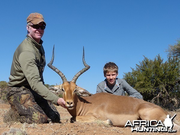 Impala hunt with Wintershoek Johnny Vivier Safaris