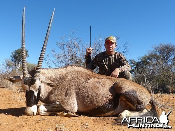 Gemsbok hunt with Wintershoek Johnny Vivier Safaris