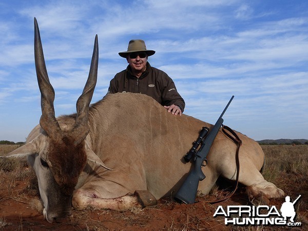 Eland hunt with Wintershoek Johnny Vivier Safaris