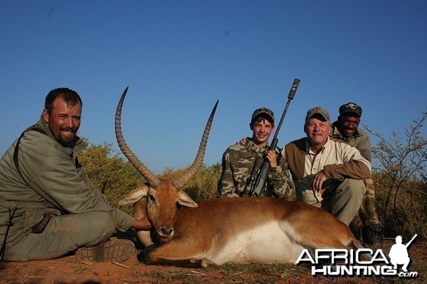 Lechwe hunt with Wintershoek Johnny Vivier Safaris