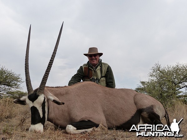 Gemsbok hunt with Wintershoek Johnny Vivier Safaris