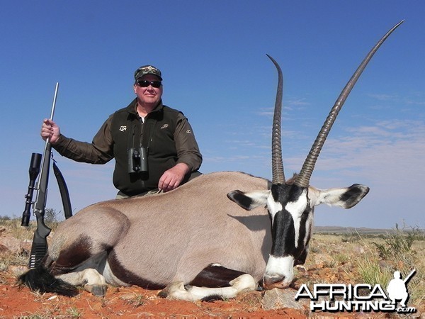 Gemsbok hunt with Wintershoek Johnny Vivier Safaris