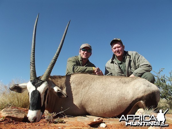 Gemsbok hunt with Wintershoek Johnny Vivier Safaris