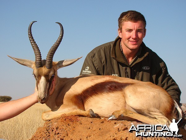 Copper Springbok hunt with Wintershoek Johnny Vivier Safaris