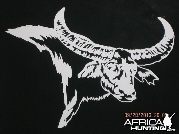 Water Buffalo Decal Stickers