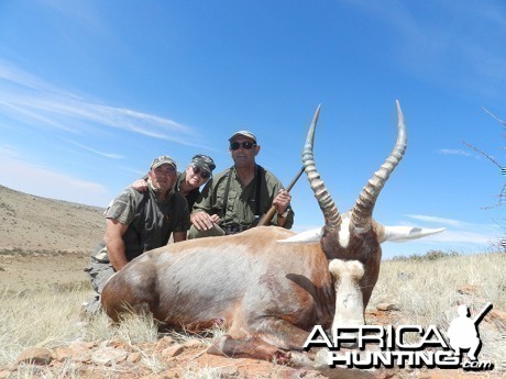 Blesbok hunt with Wintershoek Johnny Vivier Safaris