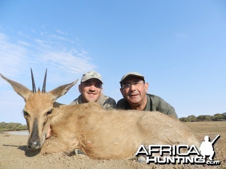 Duiker hunt with Wintershoek Johnny Vivier Safaris