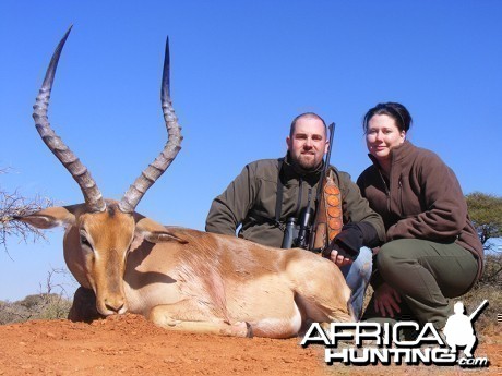 Impala hunt with Wintershoek Johnny Vivier Safaris