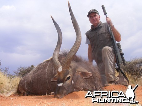 Nyala hunt with Wintershoek Johnny Vivier Safaris