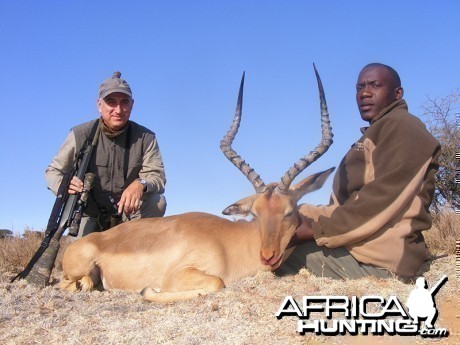 Impala hunt with Wintershoek Johnny Vivier Safaris