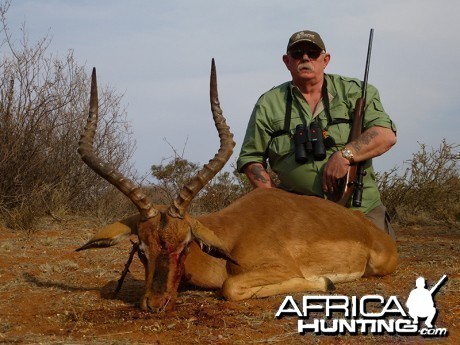 Impala hunt with Wintershoek Johnny Vivier Safaris